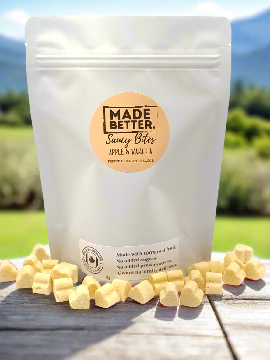 SAUCY BITES - APPLE & VANILLA