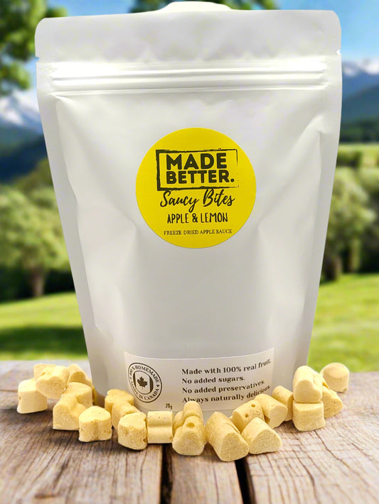 SAUCY BITES - APPLE & LEMON